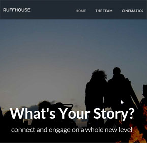 RuffHouse Studios Web Design